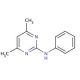 Pyrimethanil (CAS 53112-28-0) - chemical structure image