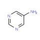 Pyrimidin-5-amine (CAS 591-55-9) - chemical structure image
