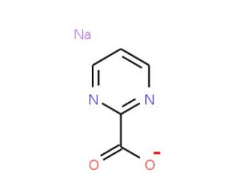 Pyrimidine-2-carboxylic acid sodium (CAS 562101-38-6) - chemical structure image