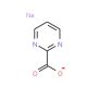 Pyrimidine-2-carboxylic acid sodium (CAS 562101-38-6) - chemical structure image