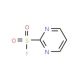 Pyrimidine-2-sulphonyl fluoride (CAS 35762-87-9) - chemical structure image