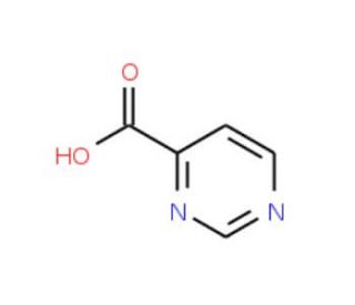 Pyrimidine-4-Carboxylic Acid (CAS 31462-59-6) - chemical structure image