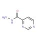 Pyrimidine-4-carboxylic acid hydrazide (CAS 39513-54-7) - chemical structure image
