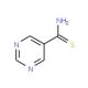 Pyrimidine-5-carbothioic acid amide (CAS 88891-75-2) - chemical structure image