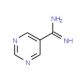 Pyrimidine-5-carboxamidine (CAS 690619-43-3) - chemical structure image
