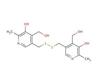 Pyrithioxin (CAS 1098-97-1) - chemical structure image