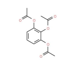 Pyrogallol triacetate (CAS 525-52-0) - chemical structure image