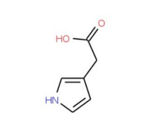 (Pyrrol-3-yl)-acetic acid (CAS 86688-96-2) - chemical structure image