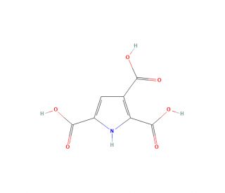 Pyrrole-2,3,5-tricarboxylic Acid (CAS 945-32-4) - chemical structure image