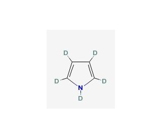 Pyrrole-d5 (CAS 18430-85-8) - chemical structure image