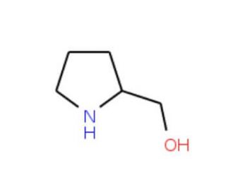 Pyrrolidin-2-ylmethanol (CAS 498-63-5) - chemical structure image