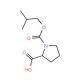 Pyrrolidine-1,2-dicarboxylic acid 1-isobutyl ester - chemical structure image