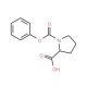 Pyrrolidine-1,2-dicarboxylic acid 1-phenyl ester - chemical structure image