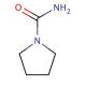 Pyrrolidine-1-carboxylic acid amide (CAS 4736-71-4) - chemical structure image
