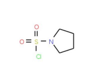 pyrrolidine-1-sulfonyl chloride (CAS 1689-02-7) - chemical structure image