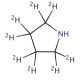 Pyrrolidine-2,2,3,3,4,4,5,5-d8 (CAS 212625-79-1) - chemical structure image