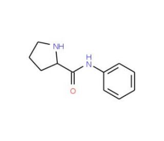 Pyrrolidine-2-carboxylic acid phenylamide - chemical structure image