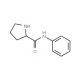 Pyrrolidine-2-carboxylic acid phenylamide - chemical structure image