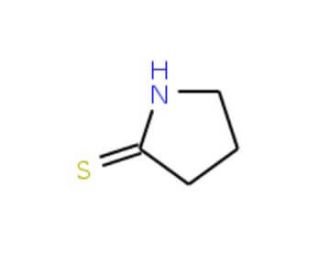 Pyrrolidine-2-thione (CAS 2295-35-4) - chemical structure image
