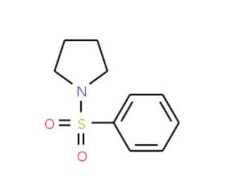 (Pyrrolidinyl)(phenyl)sulphone (CAS 5033-22-7) - chemical structure image