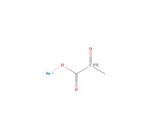Pyruvic Acid-2-13C (CAS 87976-70-3) - chemical structure image