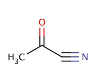 Pyruvonitrile (CAS 631-57-2) - chemical structure image