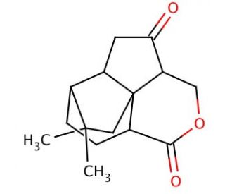 Quadrone - chemical structure image