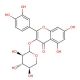 Quercetin-3-D-xyloside (CAS 549-32-6) - chemical structure image