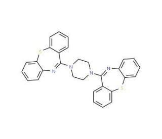 Quetiapine Dimer Impurity (CAS 945668-94-0) - chemical structure image