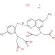 Quin 2 potassium salt hydrate (CAS 149022-19-5) - chemical structure image