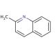Quinaldine (CAS 91-63-4) - chemical structure image