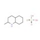 Quinaldine sulfate salt (CAS 655-76-5) - chemical structure image
