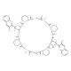 Quinaldopeptin (CAS 130743-07-6) - chemical structure image