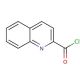 Quinaldoyl chloride (CAS 50342-01-3) - chemical structure image