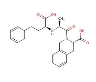 Quinaprilat (CAS 82768-85-2) - chemical structure image