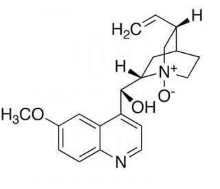 Quinine N-Oxide (CAS 109906-48-1) - chemical structure image