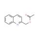 quinolin-2-ylmethyl acetate (CAS 60483-07-0) - chemical structure image