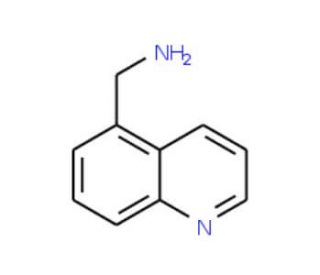 Quinolin-5-yl-methylamine (CAS 58123-57-2) - chemical structure image