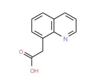 Quinolin-8-yl-acetic acid (CAS 152150-04-4) - chemical structure image