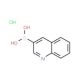 Quinoline-3-boronic acid hydrochloride (CAS 850568-71-7) - chemical structure image