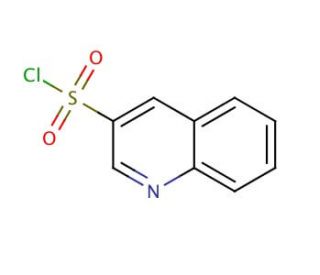 Quinoline-3-sulfonyl Chloride (CAS 159182-40-8) - chemical structure image