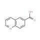 Quinoline-6-carboxylic acid (CAS 10349-57-2) - chemical structure image