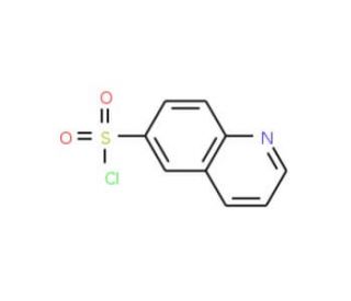 Quinoline-6-sulfonyl Chloride (CAS 65433-99-0) - chemical structure image