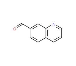 Quinoline-7-carbaldehyde (CAS 49573-30-0) - chemical structure image