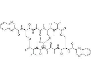Quinomycin A (CAS 512-64-1) - chemical structure image