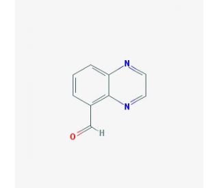 Quinoxaline-5-carbaldehyde (CAS 141234-08-4) - chemical structure image
