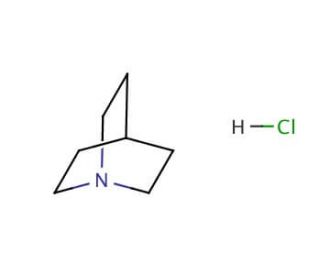 Quinuclidine hydrochloride (CAS 39896-06-5) - chemical structure image