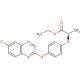 Quizalofop-p-ethyl (CAS 100646-51-3) - chemical structure image