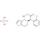 R-(−)-Clopidogrel Hydrogen Sulfate (CAS 120202-71-3) - chemical structure image