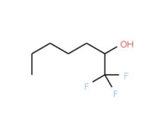 (R)-(&plus;)-1,1,1-Trifluoroheptan-2-ol (CAS 175840-70-7) - chemical structure image